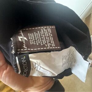 7 For All Mankind Black Skinny Pants